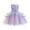a-Purple528201, variant on FINALGANG Girls Pastel Rainbow Tulle Dress Sleeveless Crewneck Floral Bodice Bow Waist Ribbon Trim Tutu Dress For Party Daily Wear Versatile Dress