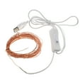 thumbnail image 2 of DYstyle 33ft 100LED USB Powered Copper Wire String Lights Fairy String Lights for Christmas Tree Wedding Thanksgiving Party Home Bedroom Outdoor Decorations, 2 of 7
