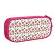 thumbnail image 2 of Vsdgher Rose Flowers Print Large Capacity Pencil Case Pouch with Zipper, Portable Aesthetic Big Capacity Pencil Cases Pen Office Travel Stationery Bag, 2 of 8