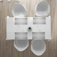 thumbnail image 3 of Ambesonne Geometric Place Mats Set of 4, Different Shapes, Standard Size, Black White, 3 of 4