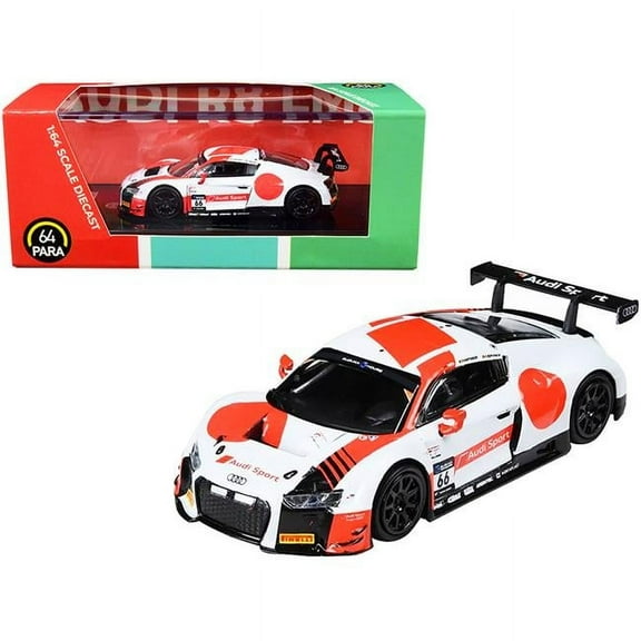 Paragon PA-55262 Audi R8 LMS No.66 WRT 2018 Suzuka 10 Hours .16 4 Diecast Model Car