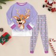 thumbnail image 2 of HCNTES Baby Boy Girl Clothes Toddler Fall Winter Outfits Crewneck Sweatshirt and Jogger Pants Set,Sizes 8-9 Years, 2 of 6