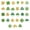 200pcs set, variant on SDFGTstore Mixed Glittering Throw Confettis for Patrick's Day Celebration Decorative Paper Table Scatters Holiday Party Supplies