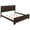 Cocoa, variant on Kauffman Wood Queen Panel Bed Dark Cocoa