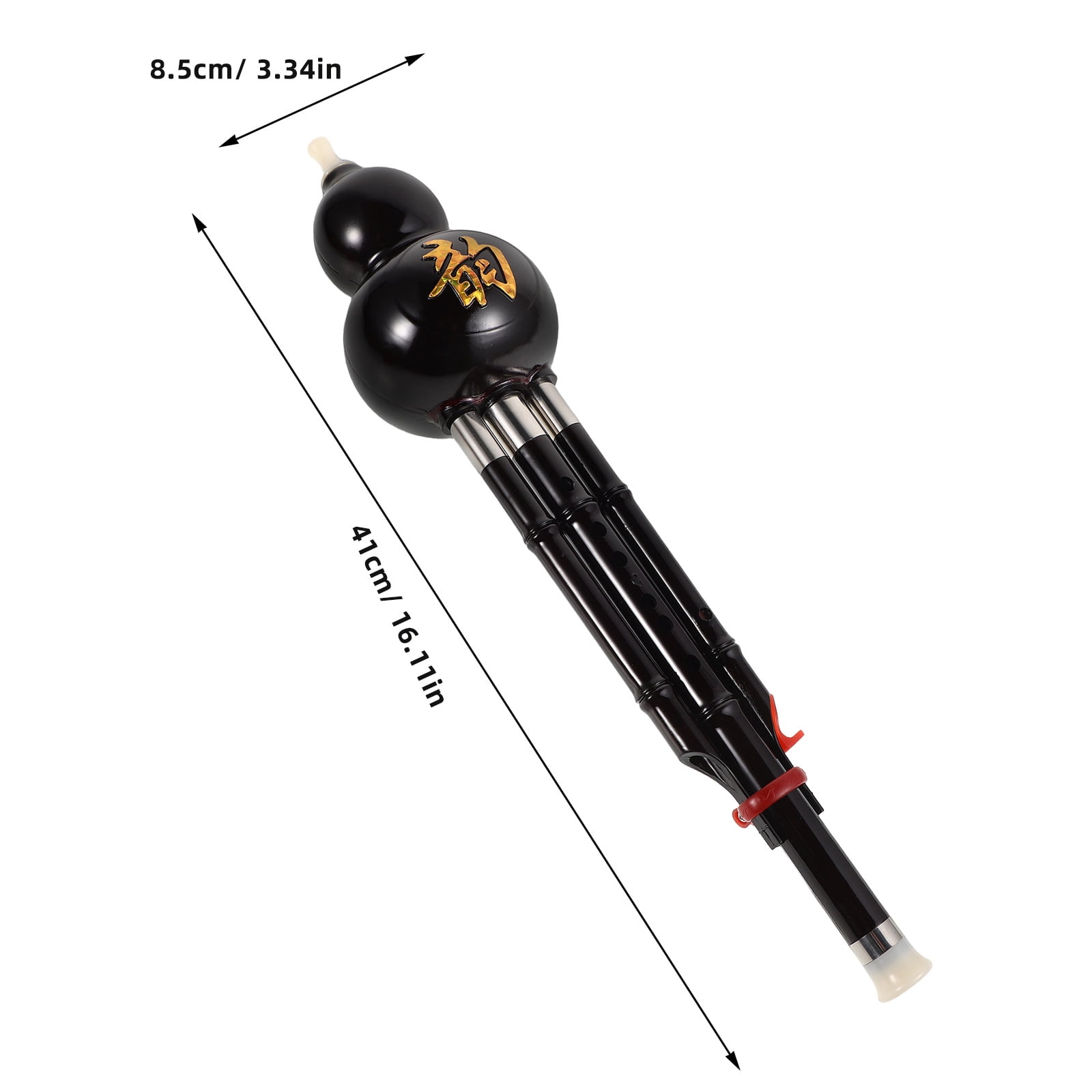 WRISTBIQUE Resin Cucurbit Flute Traditional Chinese Instrument with Clear Sound, Versatile and Easy to Play