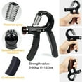 thumbnail image 6 of Hyasfey Grip Strength Trainer 5-60KG Resistance Adjustable Men Women Forearm Exerciser Hand Grip Power Strengthener Developer Fitness Equipment, 6 of 7