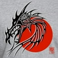 thumbnail image 3 of CafePress - Chinese Zodiac Dragon Fitted T Shirt - Fitted T-Shirt, Vintage Fit Soft Cotton Tee, 3 of 4