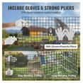 thumbnail image 2 of Hardware Cloth 36x100ft, 19 Gauge Galvanized Wire Mesh, Chicken Wire Fence Roll, Vinyl Coated Welded Wire for Coop, Rabbit, Garden Protection, 2 of 6