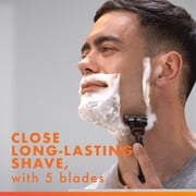 Gillette Fusion5 Shaving Razor for Men, Razor Handle, 1 Refill