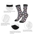 thumbnail image 3 of Honeii Colorful Paws Of Dog Print Children's Colorful Socks,Unisex Kids and Toddlers' Cushioned Sock,Kids Athletic Crew Socks,for Everyday Wear and Sports, 3 of 5