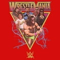 thumbnail image 2 of Girls WWE Retro Wrestlers Triangle T Shirt, 2 of 5