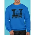 thumbnail image 2 of Love Pitbull Sweatshirt Men -Image by Shutterstock, Male Medium, 2 of 4