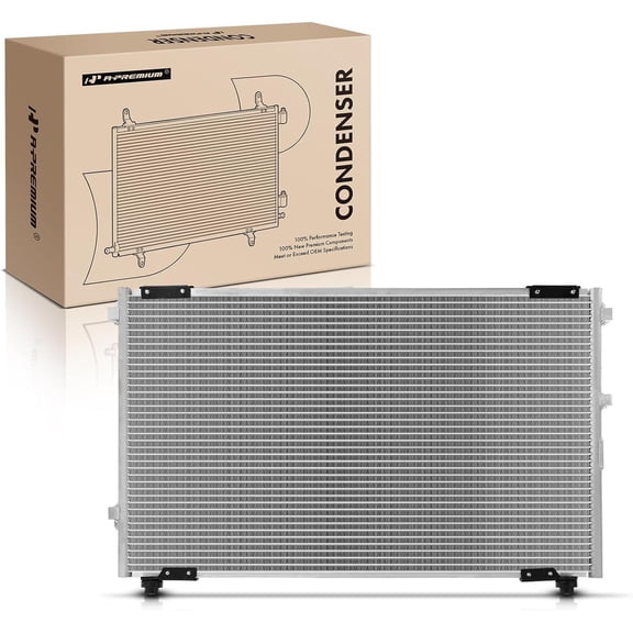 A-Premium Air Conditioning A/C Condenser Compatible with Acura RL 1996-2004 V6 3.5L, Replace# 4773, 80101SZ3A01