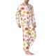 thumbnail image 2 of Balery Cute Cartoon Mushrooms Pijama para Hombre de Dos Piezas con Manga Larga, Conjunto de Dormir y Descanso Suave con Bolsillos-Medium, 2 of 7