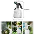 thumbnail image 2 of Pulverizador eléctrico for plantas, herramienta de riego con mango portátil, adecuado for jardinería interior y exterior, 2 of 6
