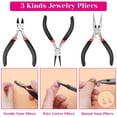 thumbnail image 5 of 44Pcs Jewelry Repair Kit, with Jewelry Making Tools, Earring Charms, Wires, Findings and Helping Hands for Jewelry Making and Repair, 5 of 7