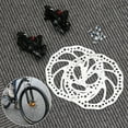 thumbnail image 4 of Adjustable Bike Disc Brake Rear Disc Rotor Brake Kit with 2 Brakes for Mountain, 4 of 8