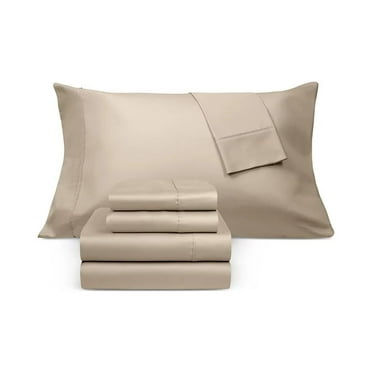 Fairfield Square Collection TAUPE Brookline 1400 Thread Count 6 Pc. Set, Queen