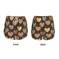thumbnail image 3 of Daiia Heart Pattern Women's 2 in 1 Running Shorts - Lightweight Athletic Workout Gym Yoga Shorts Liner with Phone Pockets-Small, 3 of 7