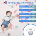 thumbnail image 4 of Ball Pit Balls STARBOLO, 120 unidades, macarrones de plástico a prueba de aplastamiento, 4 of 9