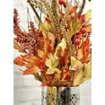thumbnail image 4 of Admired by Nature Artificial Autumn Flowers, Orange/Green Mix - 20 Inch - ABN3B004-ORGN-MIX - 20 Inch, 4 of 6