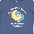 thumbnail image 4 of Inktastic Mamaw Grandma Loves Me Girls Boys Boys or Girls Baby T-Shirt, 4 of 5
