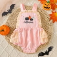thumbnail image 2 of Toddler Baby Girls Halloween Dresses Kid Little Girls Fall Outfit Casual Cartoon Round Neck A-Line Party Dresses, 2 of 9