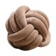 thumbnail image 2 of almohada de bola de nudo,Almohada de bola de nudo suave,almohada anudada de tiro redondo,Almohada de tiro Cojín Almohada de felpa Juguete de peluche,Sillas de cama de utilería de marrón, 2 of 9