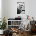 thumbnail image 4 of Art.com Portrait of Icelandic Horse in Black and White Photographic Print by Aleksandar Mijatovic, 24" x 36", 4 of 4
