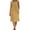 Yellow, variant on Bosfbaoi Plus Size Dresses For Women Backless Midi Dress Casual Sleeveless Cami Sundress 2026 Vacation House Dress