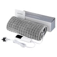 thumbnail image 2 of Home99 Heating Pad for Back Pain Relief Extra Large 9.33"x4.33" Portable Heating Pad for Shoulder Neck Cramp Menstrual Pain with Upgraded 4 Timer 9 Temperature Control for Home and Office, 2 of 9