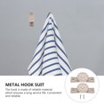 2pcs Curtain Holdback Wall Mounted Drapery Tiebacks with Screws