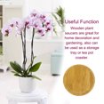 thumbnail image 4 of Yuarrent Soporte para maceta, maceta con fondo de madera, platillo, decoración del hogar, bandejas de adornos, placa de jardinera para ventana de Jardín y Patio Tipo8 Yuarrent HA061367-08B, 4 of 6