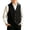 Black, variant on Boys Formal Suit Vest Kids 3 Button Adjustable Back Strap Toddler Vests Lapel Slim Fit Waistcoat Outerwear Personalized Coat