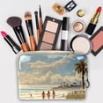 thumbnail image 3 of Surfing in SummerCosmetic Storage Bag with Zipper, Printed Design, - PVCMakeup Organizer, Small Makeup Case, Travel Pouch Organizer, 3 of 6