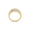 thumbnail image 3 of 10kt Yellow Gold Mens Round Diamond Band Ring 1/2 Cttw, 3 of 4