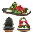 thumbnail image 4 of IAUYY Memory Foam House Slippers Suitable for Both Men and Women. Comfortable, Anti-Slip Plush Flat-Bottomed Slippers The Best Holiday Gift Central Embellishment Morning Light, 4 of 9