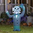 thumbnail image 2 of Airblown Inflatable Haunted Mansion Ezra Hitchhiking Ghosts Disney Halloween Decoration, 2 of 2