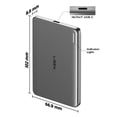 thumbnail image 3 of Cargador portátil MagSafe LISEN 5000 mAh para iPhone, color rosa, 3 of 8