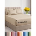 thumbnail image 1 of Juego de sábanas CGK Unlimited Extra Deep Pocket Queen Cream, 1 of 9
