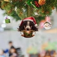 thumbnail image 3 of KCEHTA Dog Christmas Ornaments, Dog Ornaments for Christmas Tree, Cute Dog Themed Christmas Birthday Party Home Decorations for Family and Friends, 3 of 5