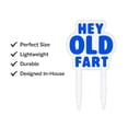 thumbnail image 5 of Hey Old Fart Birthday Cake Topper – Funny Gag Party Decoration, 5 of 5