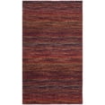 thumbnail image 2 of Safavieh Himalaya Lagrange Solid Wool Area Rug, Red/Multi, 2'3" x 4', 2 of 6