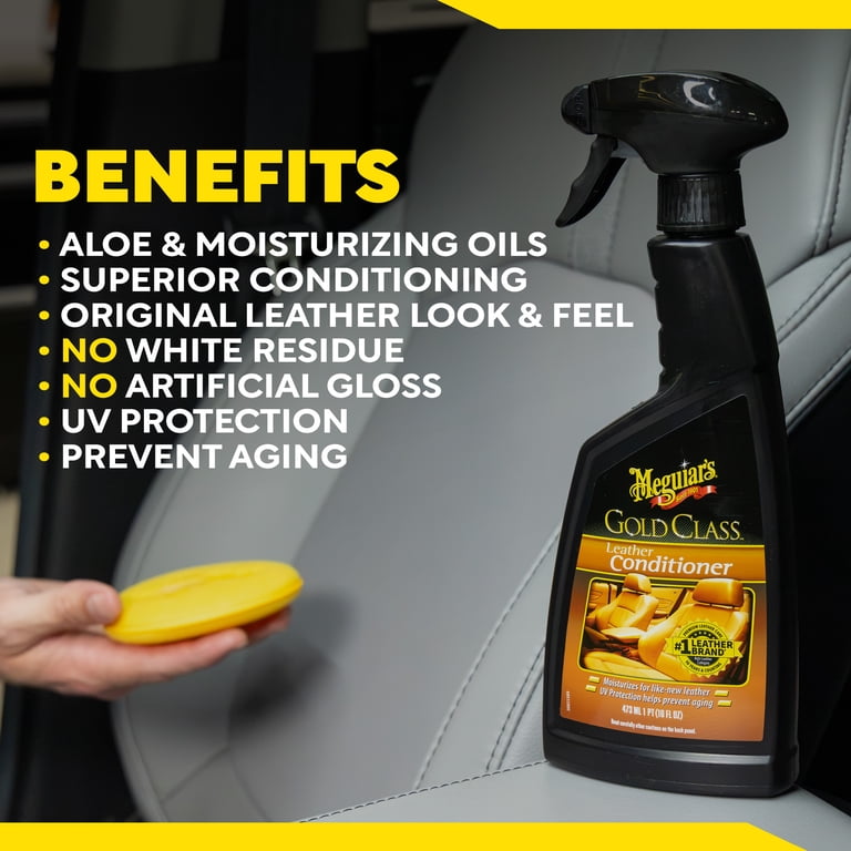 Meguiar's Gold Class Leather Conditioner Spray, 16 oz photo 8
