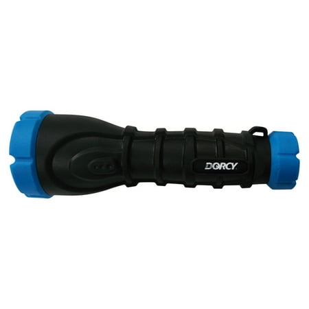 Grip Led Flashlight (Dorcy 120-Lumen Weather Resistant LED Flashlight with Non-Slip Grip and Nylon Lanyard, Assorted Colors)