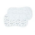 thumbnail image 2 of Lulujo - 2-pack Burp Cloths - Kitty+Flower, 2 of 5