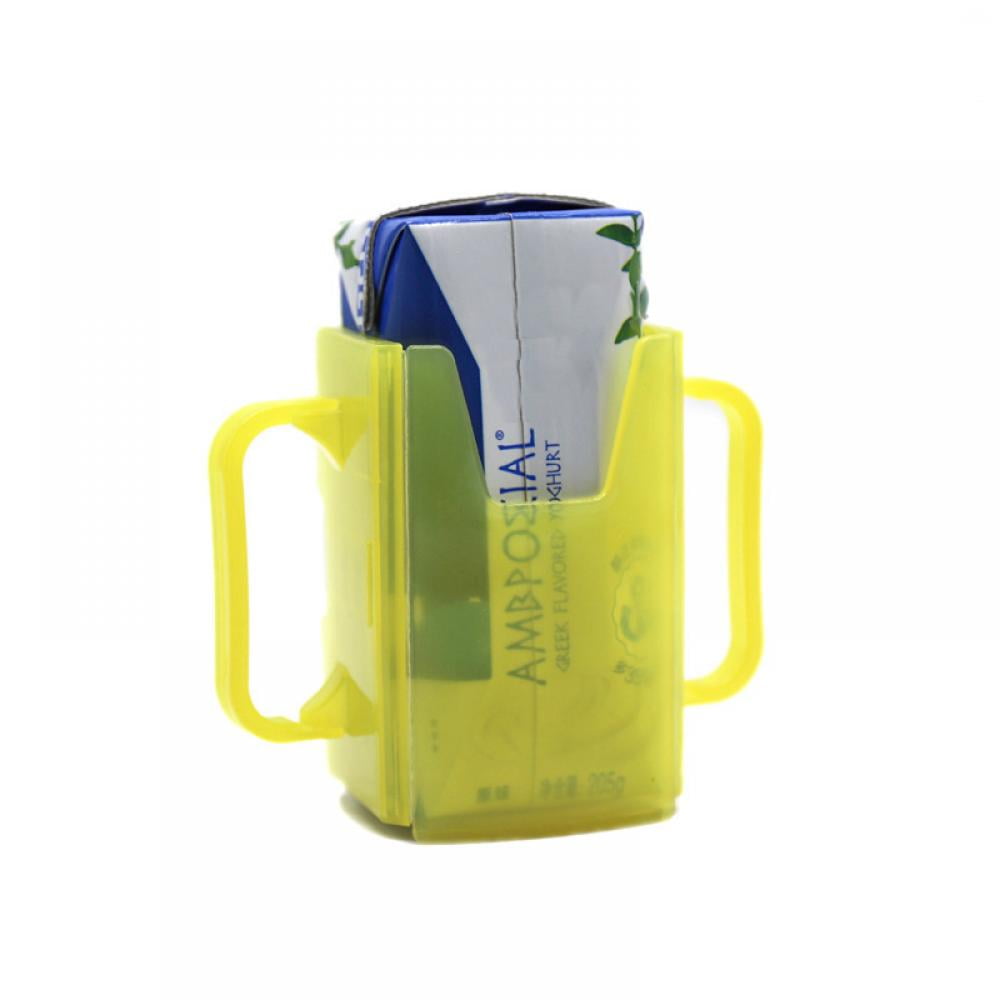 Baby Juice Box Holder Juice Bag Holder for Toddlers No Squeeze