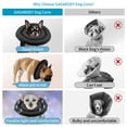 thumbnail image 5 of Comfortable Adjustable Soft Cone Alternative for Medium Dogs, Cats & Large Dogs - Donut Collar for Recovery After Surgery（25cm）, 5 of 5