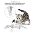thumbnail image 3 of Billuyoard Juguete interactivo para gatos, juguetes eléctricos automáticos móviles de velocidades con luces de colores, suministros para mascotas Suministros para perros Gris Billuyoard PT001627-02, 3 of 6