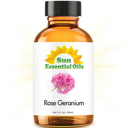 Rose Geranium (2 fl oz) Best Essential Oil - 2 Ounces